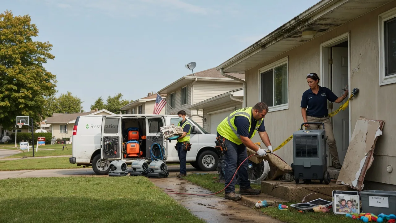 Water Damage Restoration in Western Springs, IL near me